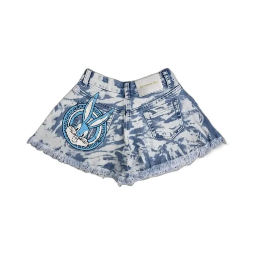 Monnalisa Bugs Bunny Denim Shorts
