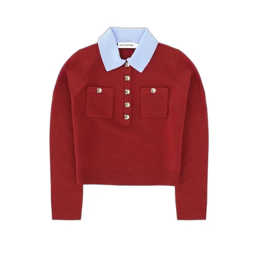 Collared Knit Polo