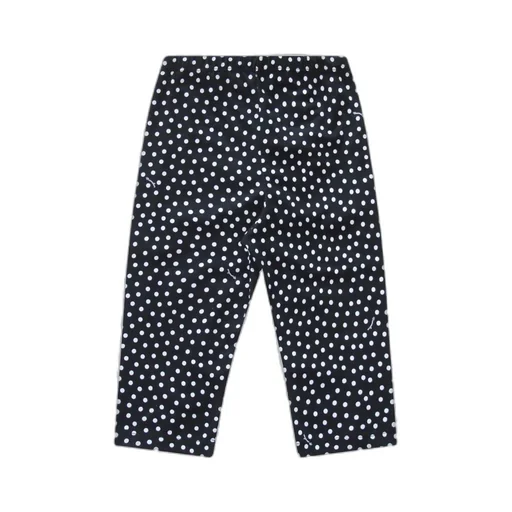 Monnalisa Polka-Dot Printed Elasticated Waistband Leggings