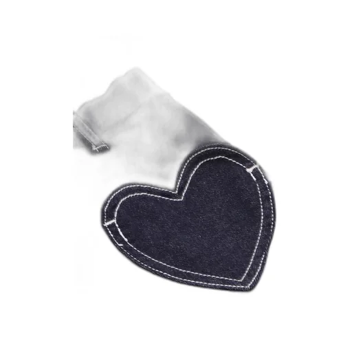 Monnalisa Heart Pockets Jeans Skirt