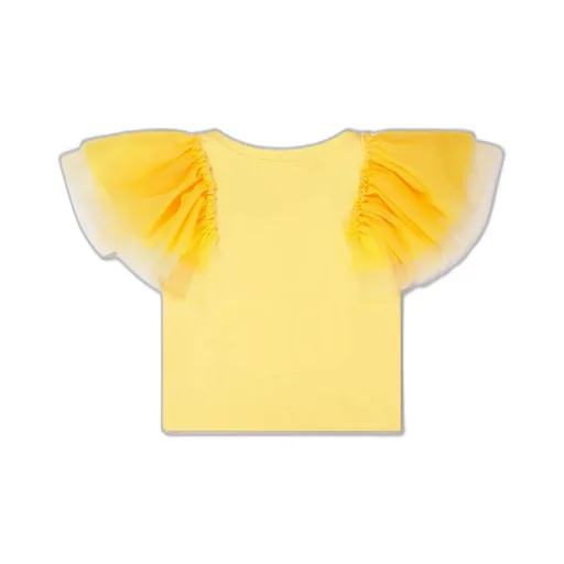 Monnalisa Embellished Butterfly T-Shirt