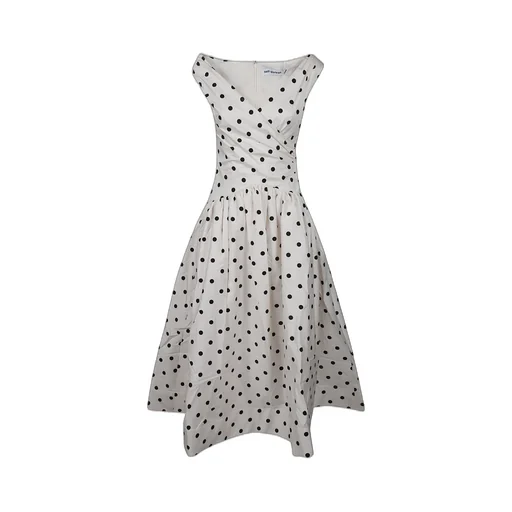 Polka Dot Midi Dress