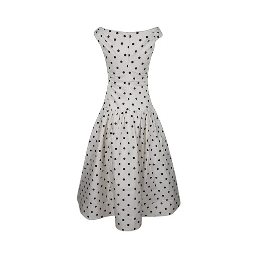 Polka Dot Midi Dress