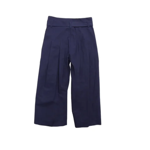 Monnalisa Cropped Poplin Trousers