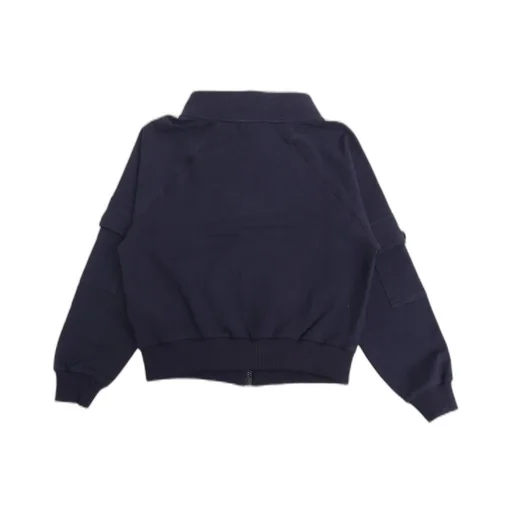 Monnalisa Pocket Detailed Zipped Sweatshirt