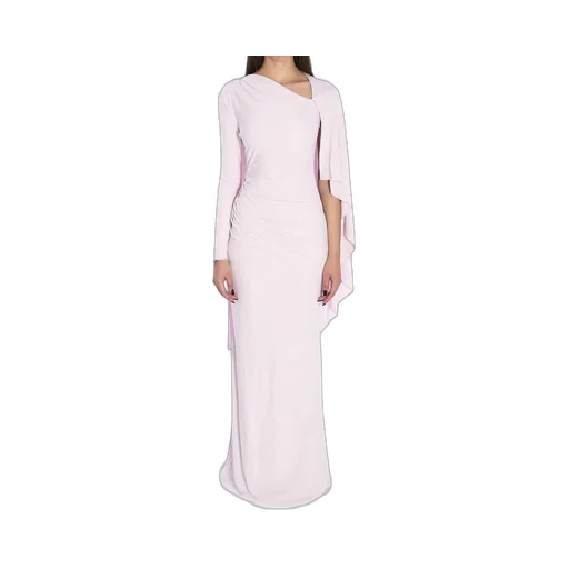 Asymmetrical Draped Gown