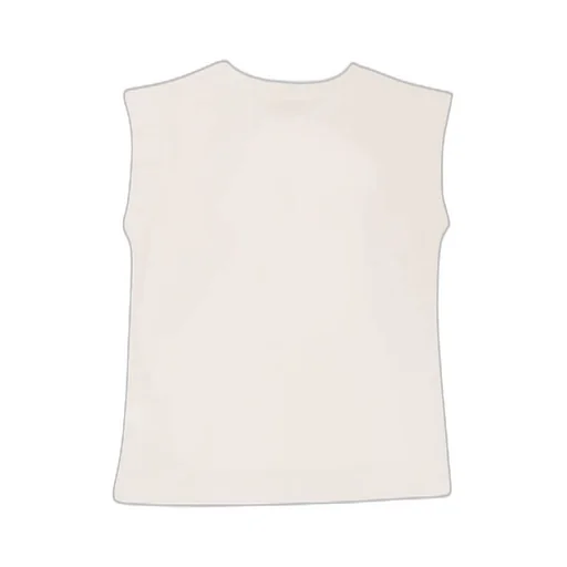 Monnalisa Mickey-Printed Crewneck T-Shirt