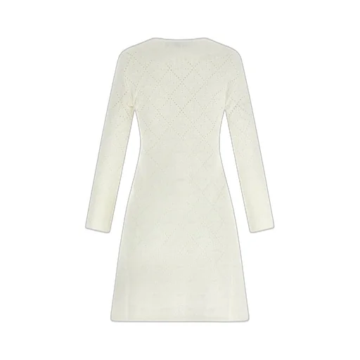 Knit Dress With Peter Pan Collar