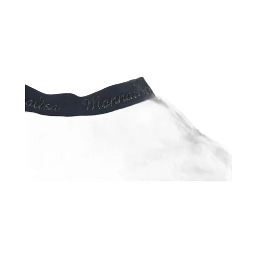 Monnalisa Logo Waistband Tulle Skirt