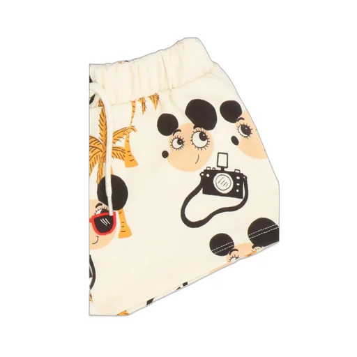 Mini Rodini Graphic Printed Drawstring Shorts