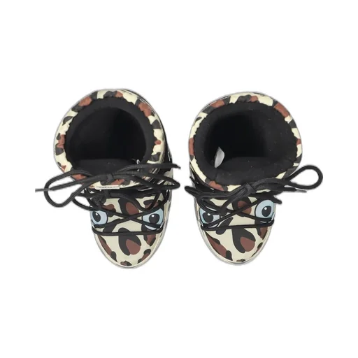Moon Boot Kids Icon Animal Printed Snow Boots