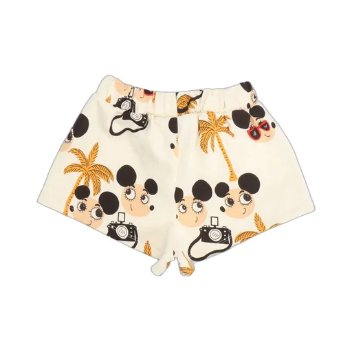 Mini Rodini Graphic Printed Drawstring Shorts