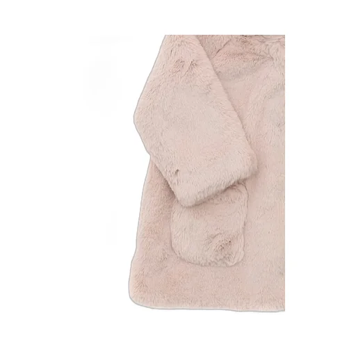 Monnalisa Shearling Hooded Coat