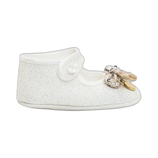 Monnalisa Glitter Detailed Tulle Ballet Flats