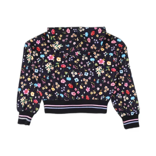 Monnalisa Floral Printed Hoodie