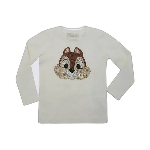 Monnalisa Chip Crewneck T-Shirt