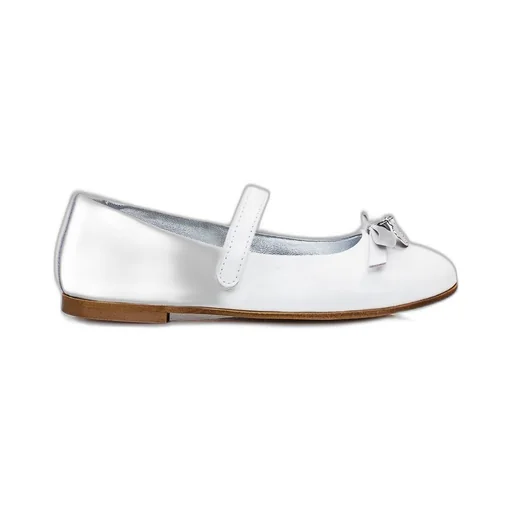 Monnalisa Bow Detailed Ballet Flats
