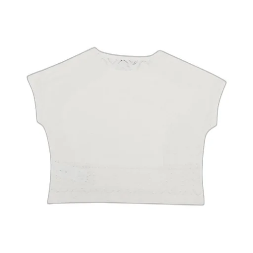 Monnalisa Openwork Jersey Top