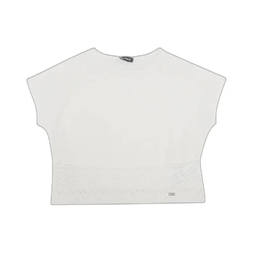 Monnalisa Openwork Jersey Top