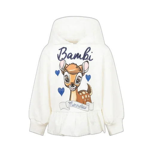 Monnalisa Pattern-Printed Long-Sleeved Hoodie