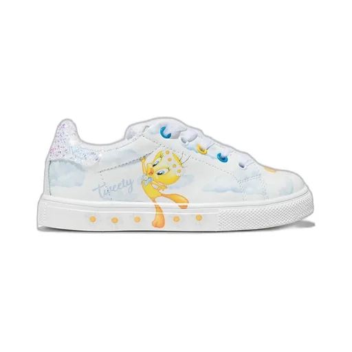 Monnalisa Daisy And Tweety Printed Tennis Sneakers
