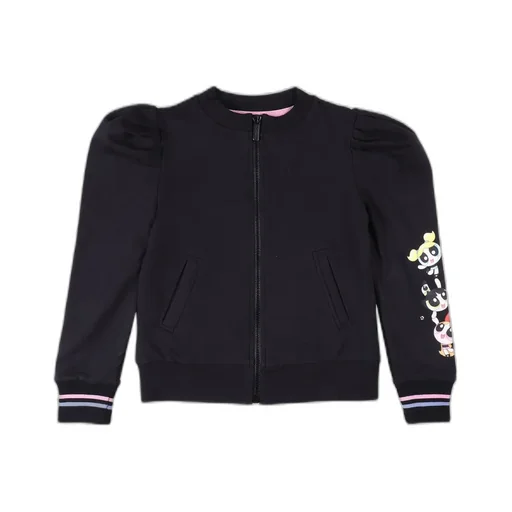 Monnalisa Powerpuff Girls Printed Bomber Jacket