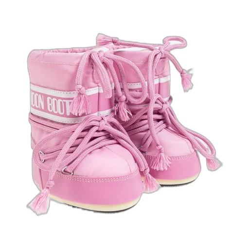 Moon Boot Kids Icon Mini Lace-Up Snow Boots