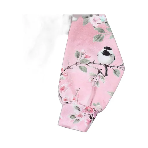 Monnalisa Floral Printed Long-Sleeved Hoodie