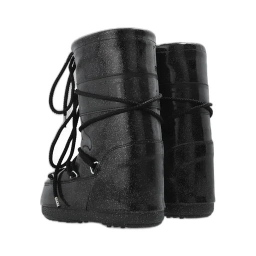 Moon Boot Kids Icon Glitter Lace-Up Snow Boots