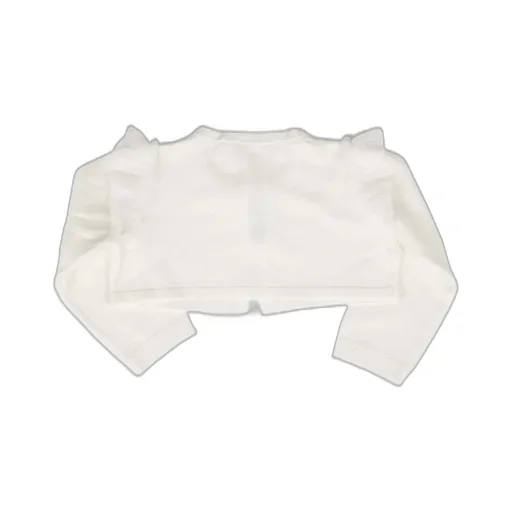 Miss Blumarine Logo Embellished Cropped Cardigan