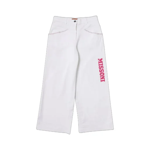 Missoni Kids Sequin-Embellished Straight-Leg Trousers