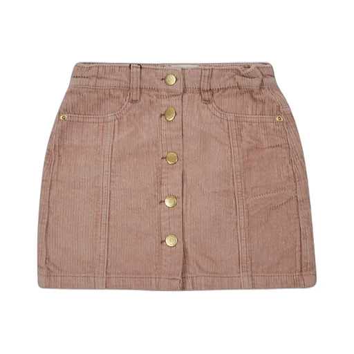 Molo Kids Bera Ribbed-Detail Corduroy Skirt