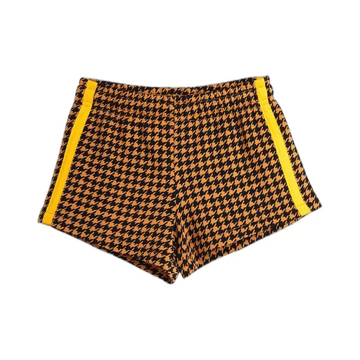 Mini Rodini Checked Side Striped Shorts