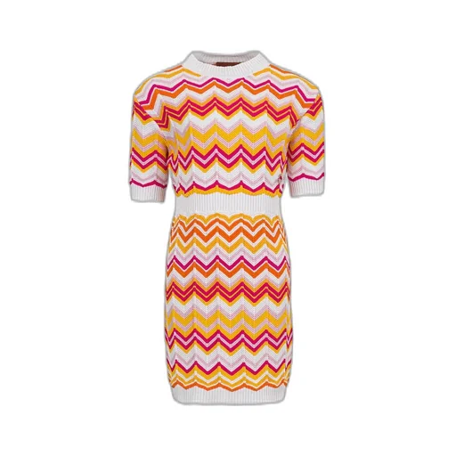 Missoni Kids Zigzag Knitted Dress