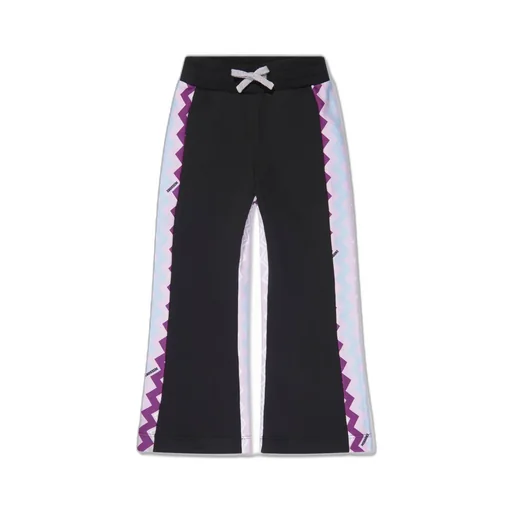 Missoni Kids Zig-Zag Printed Drawstring Trousers