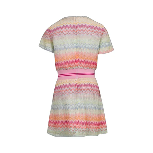Missoni Kids Elasticated Waistband Zigzag-Woven Dress