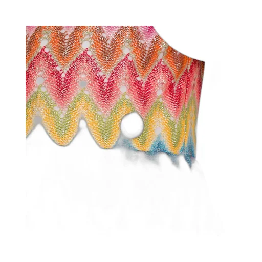 Missoni Kids Zigzag Patterned Sleeveless Dress
