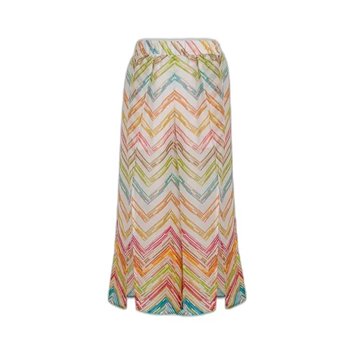 Missoni Kids Zigzag-Print Layered Trousers