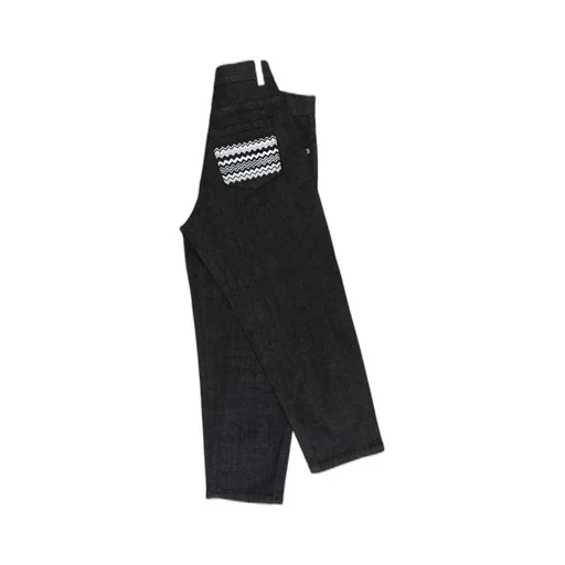 Missoni Kids Logo-Embroidered Straight Hem Jeans