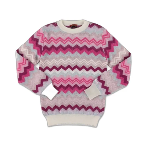 Missoni Kids Zigzag Crewnweck Jumper