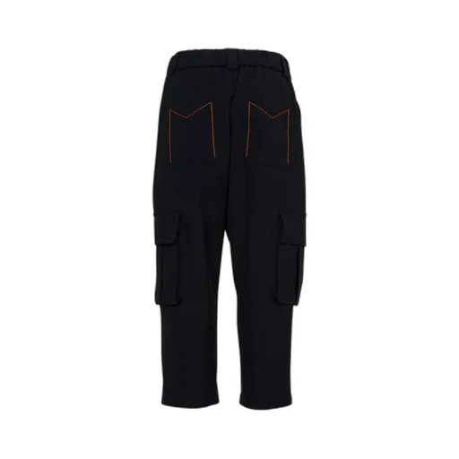 Missoni Kids Pleat Detailed Cargo Pants