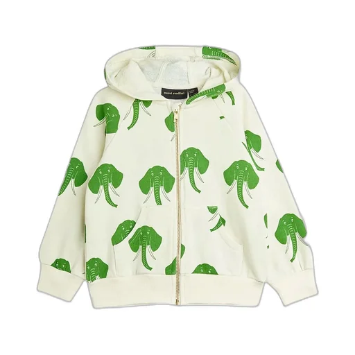 Mini Rodini Elephant-Printed Hoodie