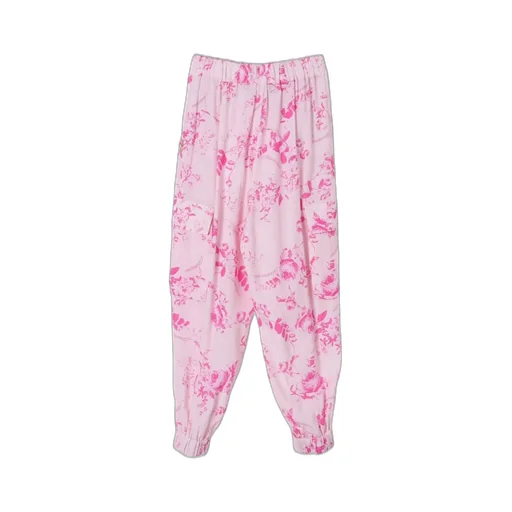 Miss Blumarine Flower Printed Pants