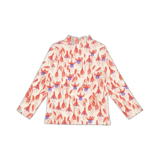 Mini Rodini Floral Printed Long-Sleeved T-Shirt