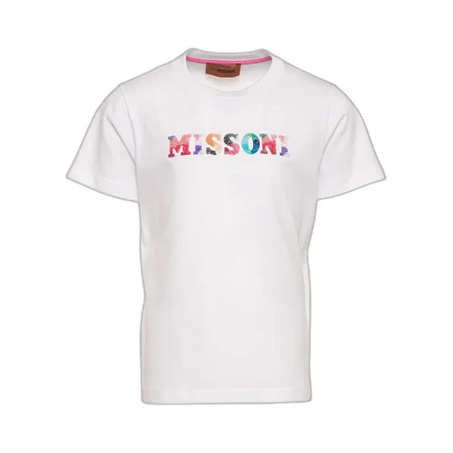 Missoni Kids Logo-Printed Crewneck T-Shirt