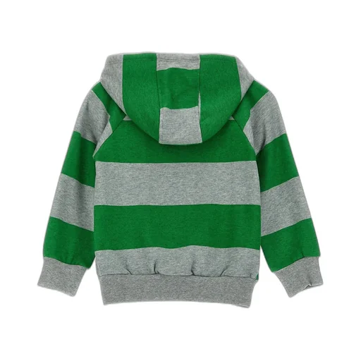Mini Rodini Striped Zip-Up Hoodie