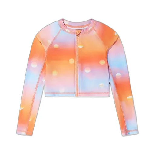Molo Kids Nellie Zipped Long-Sleeved Top
