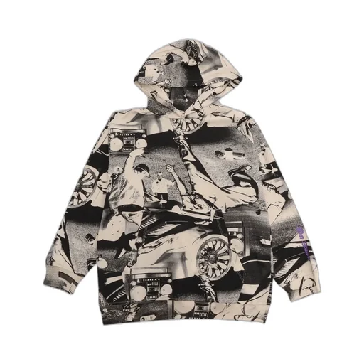 Molo Kids Ratata All-Over Printed Hoodie