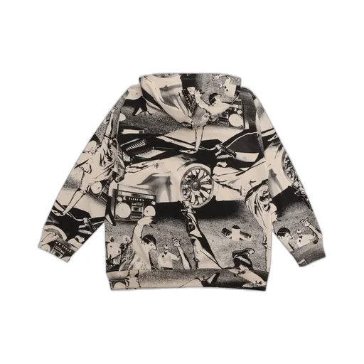 Molo Kids Ratata All-Over Printed Hoodie
