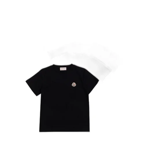 Moncler Enfant Logo Patch Pack Of Three T-Shirt